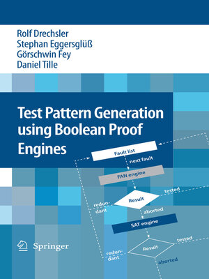 cover image of Test Pattern Generation using Boolean Proof Engines